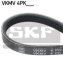 Ремень полiклин. SKF VKMV4PK1520 (фото 1)