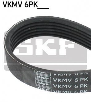 Доріжковий ремінь SKF VKMV 6PK1026