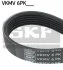 Ремінь (вир-во) SKF VKMV6PK1080 (фото 1)
