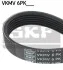 Полікліновий ремінь 6 ребер SKF VKMV 6PK2260