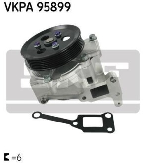 Насос водяний MAZDA 626/MPV 97- 2,0D SKF VKPA95899