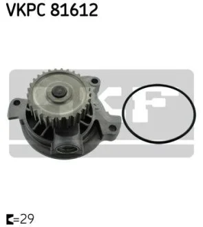 Водяной насос 29 з. SKF VKPC 81612