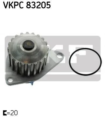 Водяной насос 20 з. SKF VKPC 83205 (фото 1)