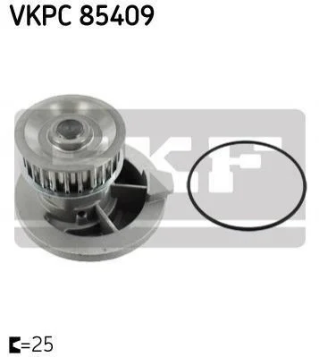 Водяний насос 25 з. SKF VKPC 85409 (фото 1)