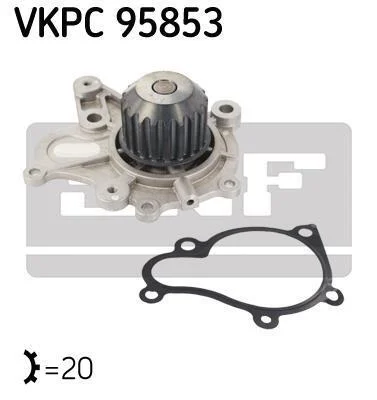 Насос охолоджуючої рідини (Вир-во) SKF VKPC 95853 (фото 1)