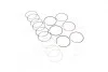 Кольца поршневые компл. на 3 поршня DAEWOO 68,50 1,2 x 1,5 x 2,8 mm (выр-во SM) SM MVI 791401-00-3 (фото 2)