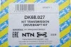 Приводной вал передний мост, слева SNR NTN DK68.027 (фото 2)