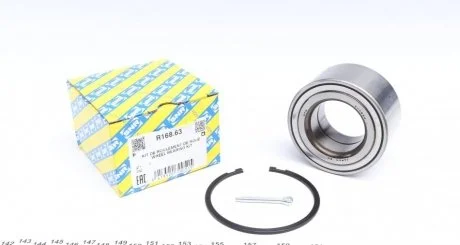 Подшипник ступицы колеса Передняя ось SNR NTN R168.63