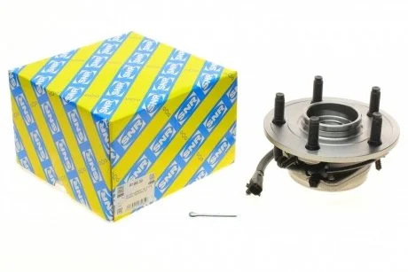 Подшипник ступицы колеса Передняя ось, двухсторонняя сторона SNR NTN R186.30