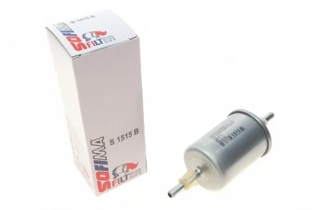 Топливный прямоточный фильтр бензин SOFIMA S 1515 B