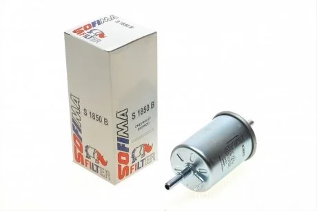 Топливный прямоточный фильтр бензин SOFIMA S 1850 B