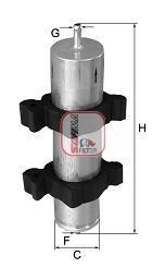 Фільтр паливний SOFIMA S 1950 B