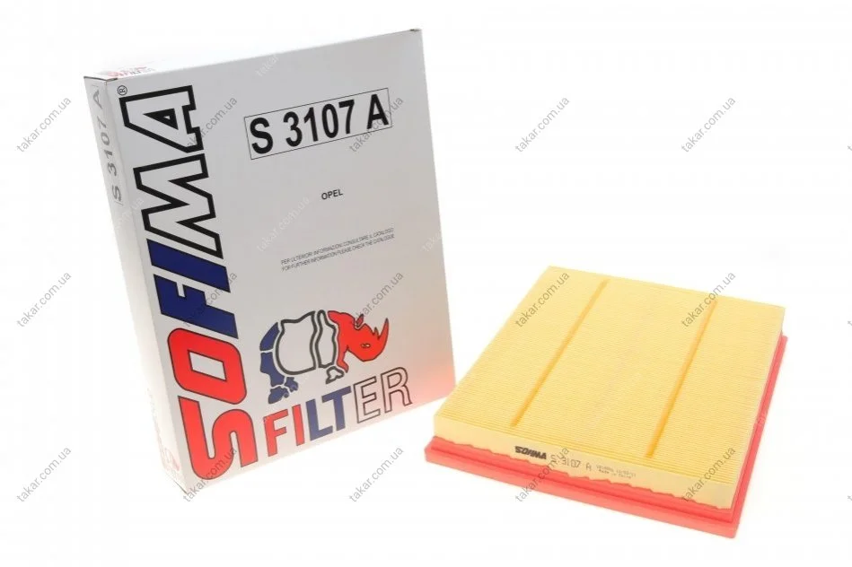 Воздушный фильтр SOFIMA S 3107 A (фото 1)