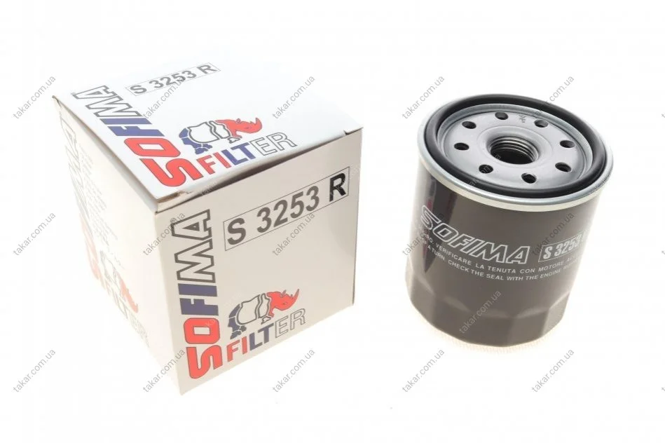 Масляний фільтр гвинт накручуваний SOFIMA S 3253 R (фото 1)