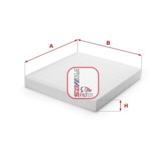 Фільтр салону стандартний SOFIMA S 3298 C