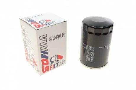 Масляний фільтр гвинт накручуваний SOFIMA S 3436 R