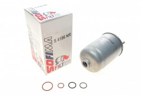 Паливний прямоточний фільтр дизель SOFIMA S 4186 NR