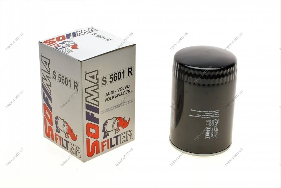 Масляний фільтр гвинт накручуваний SOFIMA S 5601 R (фото 1)
