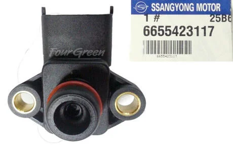 Датчик давления во впускном коллекторе. SSANGYONG 6655423117