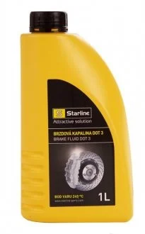Тормозная жидкость DOT3 1л. STARLINE ACST027