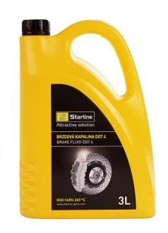 Тормозная жидкость DOT4 3л. STARLINE ACST047