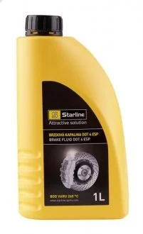 Тормозная жидкость DOT4 1л. STARLINE ACST111