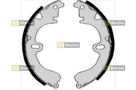 Тормозные колодки задние барабанные STARLINE BC 04530 (фото 1)