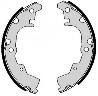 Тормозные колодки барабанные STARLINE BC 05210