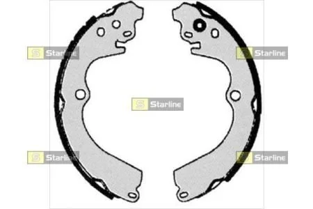 Гальмівні колодки задні барабанні STARLINE BC 06230