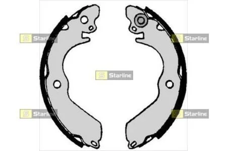 Тормозные колодки задние барабанные STARLINE BC 07020