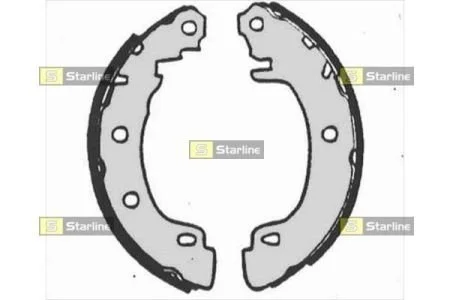 Тормозные колодки барабанные STARLINE BC 07170