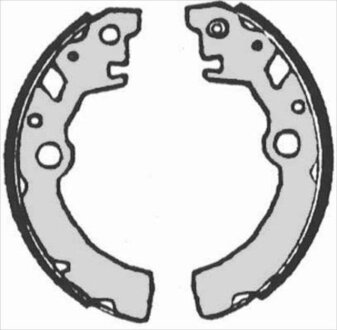 Тормозные колодки барабанные STARLINE BC 07215