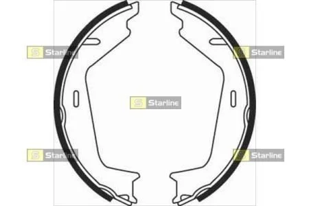 Гальмівні колодки задні барабанні STARLINE BC 08260