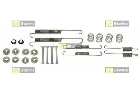 Комплект монтажний гальмівних колодок STARLINE BC PR33