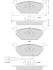 Тормозные колодки передние дисковые STARLINE BD S003S (фото 2)