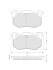 Тормозные колодки задние дисковые STARLINE BD S055 (фото 1)