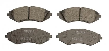 Тормозные колодки передние дисковые STARLINE BD S440