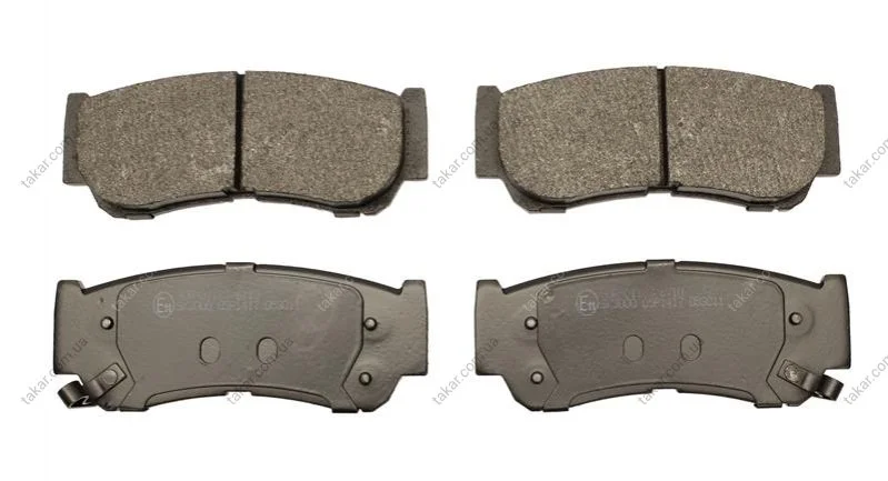 Тормозные колодки дисковые STARLINE BD S510 (фото 1)