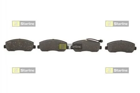 Тормозные колодки передние дисковые STARLINE BD S527 (фото 1)