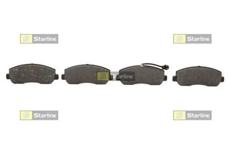 Тормозные колодки передние дисковые STARLINE BD S527