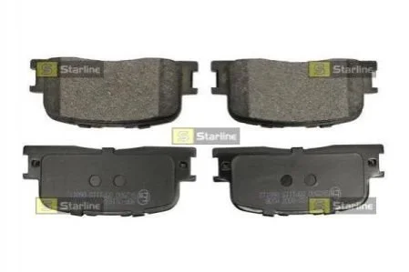 Тормозные колодки задние дисковые STARLINE BD S549 (фото 1)