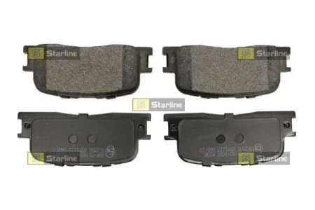 Тормозные колодки задние дисковые STARLINE BD S549