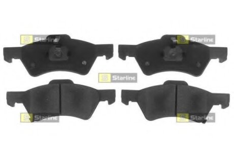 Гальмівні колодки дискові STARLINE BD S710