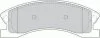 Тормозные колодки дисковые STARLINE BD S751 (фото 1)