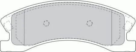 Тормозные колодки дисковые STARLINE BD S751