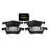 Тормозные колодки задние дисковые STARLINE BD S829P (фото 4)