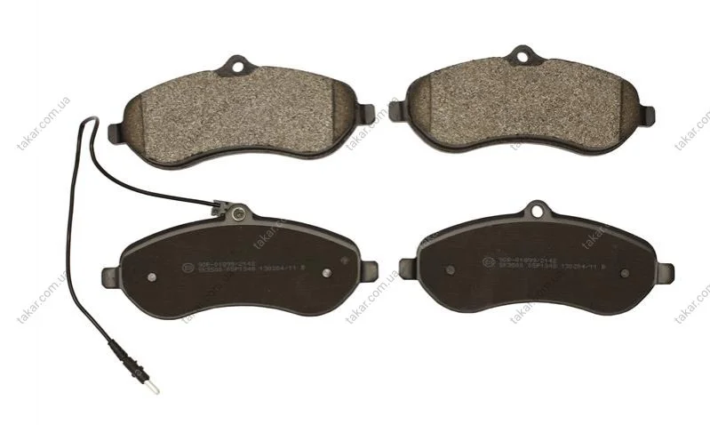 Тормозные колодки дисковые STARLINE BD S855P (фото 1)