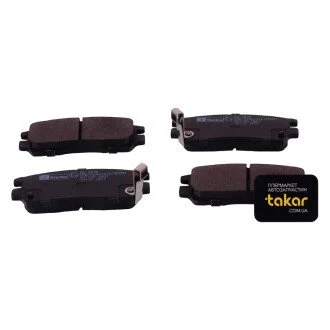 Тормозные колодки задние дисковые STARLINE BD S878