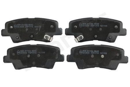 Тормозные колодки дисковые STARLINE BD S907