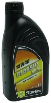 Моторное масло 1 л 15W40 Бензиновый, Дизельный Минеральное STARLINE NA CU-1